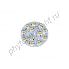 LED фитосборка круглая на 3-ваттных светодиодах общей мощностью 36Вт